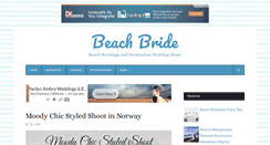 Desktop Screenshot of beachbride.com