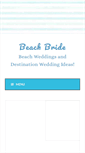 Mobile Screenshot of beachbride.com